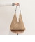 ミックスヤーンペーパー三角バッグ