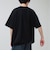 カットサッカー ハーフジップTシャツ