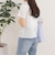 ポコポコ前開きプルオーバーカットソー