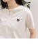 【昨年大人気！待望の再登場】ハートFR刺しゅうヘンリーネックTシャツ