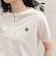 【昨年大人気！待望の再登場】ハートFR刺しゅうヘンリーネックTシャツ