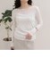 サイドギャザーシアーロンTシャツ