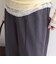 リネン混ハイゲージセンターシームパンツ