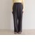 リネン混ハイゲージセンターシームパンツ