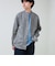 【リネン100％】バンドカラーシャツ
