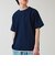 【1枚でレイヤード風】ストライプジャガード フェイクレイヤーTシャツ