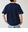 【1枚でレイヤード風】ストライプジャガード フェイクレイヤーTシャツ