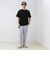 【無地見えで差がつく】斜めフクレジャガードTシャツ