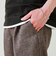 【セットアップ対応】リネンライクキャンバスパンツ