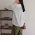 【GEVACO/ゲバコ】バンドカラーハーフスリーブシャツ