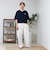 【GEVACO/ゲバコ】パイルヘンリーネックＴシャツ