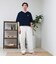 【GEVACO/ゲバコ】パイルヘンリーネックＴシャツ