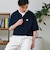 【GEVACO/ゲバコ】パイルヘンリーネックＴシャツ