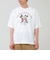 【ユニセックスで着れる】梨地ミッキー＆ミニープリント Tシャツ