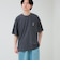 【ユニセックスで着れる】梨地ミッキー＆ミニープリント Tシャツ