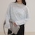 ハートステッチシアーボーダーロンTシャツ