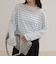 ハートステッチシアーボーダーロンTシャツ