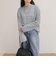 ハートステッチシアーボーダーロンTシャツ