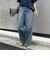 ライトオンス切替ワイドデニムパンツ