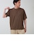 シアージャガード ヘンリーネックTシャツ