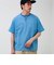 【セットアップ対応】メッシュデニムヘンリーTEE
