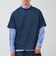 【セットアップ対応】メッシュデニムヘンリーTEE