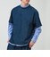 【セットアップ対応】メッシュデニムヘンリーTEE