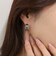 アンティークハート刻印フープピアス
