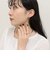 アンティークハート刻印フープピアス