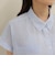 FR刺しゅうフレンチストライプシャツ