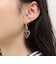 ボールフープ×クリアハートピアス