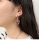 ボールフープ×クリアハートピアス