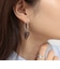 ボールフープ×クリアハートピアス