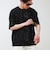 星穴ネップボンディング クルーネックTシャツ