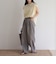 シルケットフレンチタックTシャツ