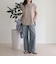 シルケットフレンチタックTシャツ