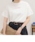 シルケットラウンドヘムTシャツ