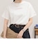 シルケットラウンドヘムTシャツ
