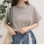 シルケットラウンドヘムTシャツ
