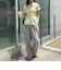 接触冷感カーブスウェットパンツ