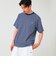 【夏素材で快適】フレブルパイルTEE ワンポイント刺繍
