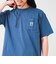 Pigment Dyed 7.5oz Heavy Cotton Jersey S/S Pocket Tee