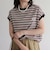 【GEVACO/ゲバコ】クルーネックフレンチスリーブTシャツ