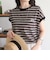 【GEVACO/ゲバコ】クルーネックフレンチスリーブTシャツ