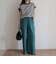 【GEVACO/ゲバコ】クルーネックフレンチスリーブTシャツ