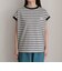【GEVACO/ゲバコ】クルーネックフレンチスリーブTシャツ