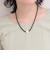 シェルハート丸ビーズネックレス