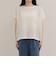 メッシュフレンチプルオーバーカットソー