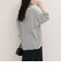 ヘンリー2WAYルーズロンTシャツ