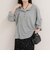 ヘンリー2WAYルーズロンTシャツ